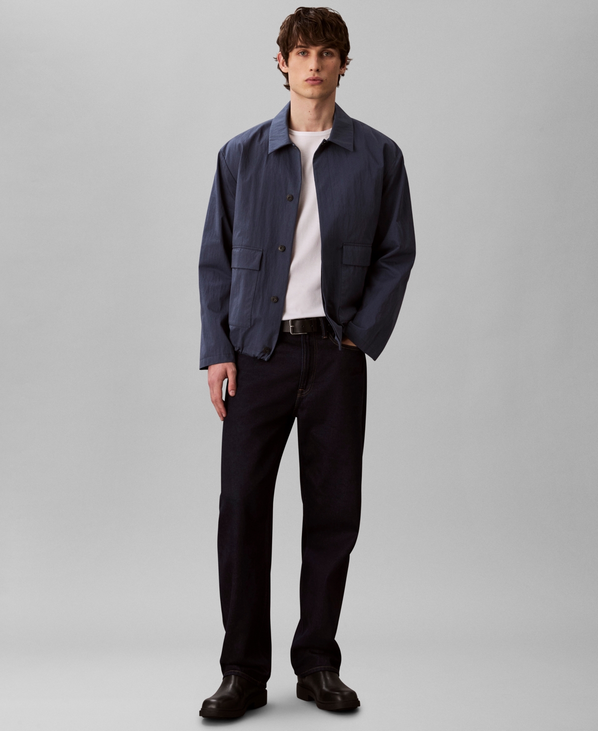 Calvin klein Men's Tech Cotton Blouson Jacket