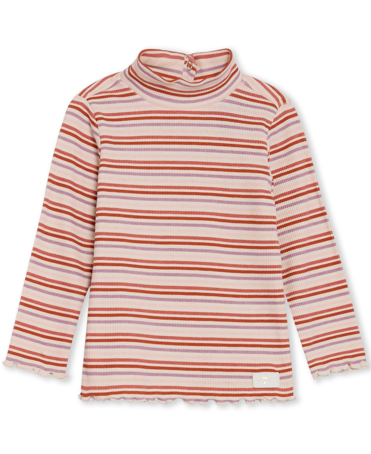 7 For All Mankind Baby Girls Long-sleeve Jacket, Top and Jeans, 3-Piece Set