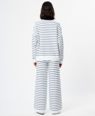 Women's Marley Knit Long-Sleeve Striped Sweater