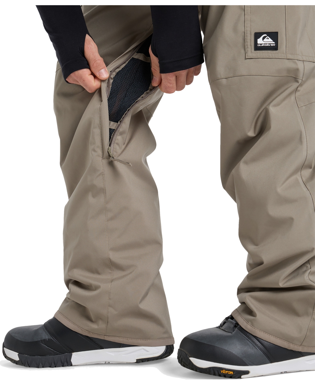 Quiksilver Porter Waterproof Snow Pants In Green