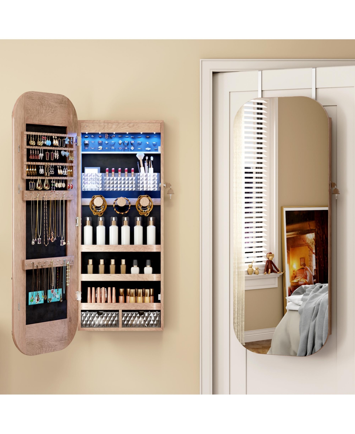 Vlsrka Color Block Full Length Mirror