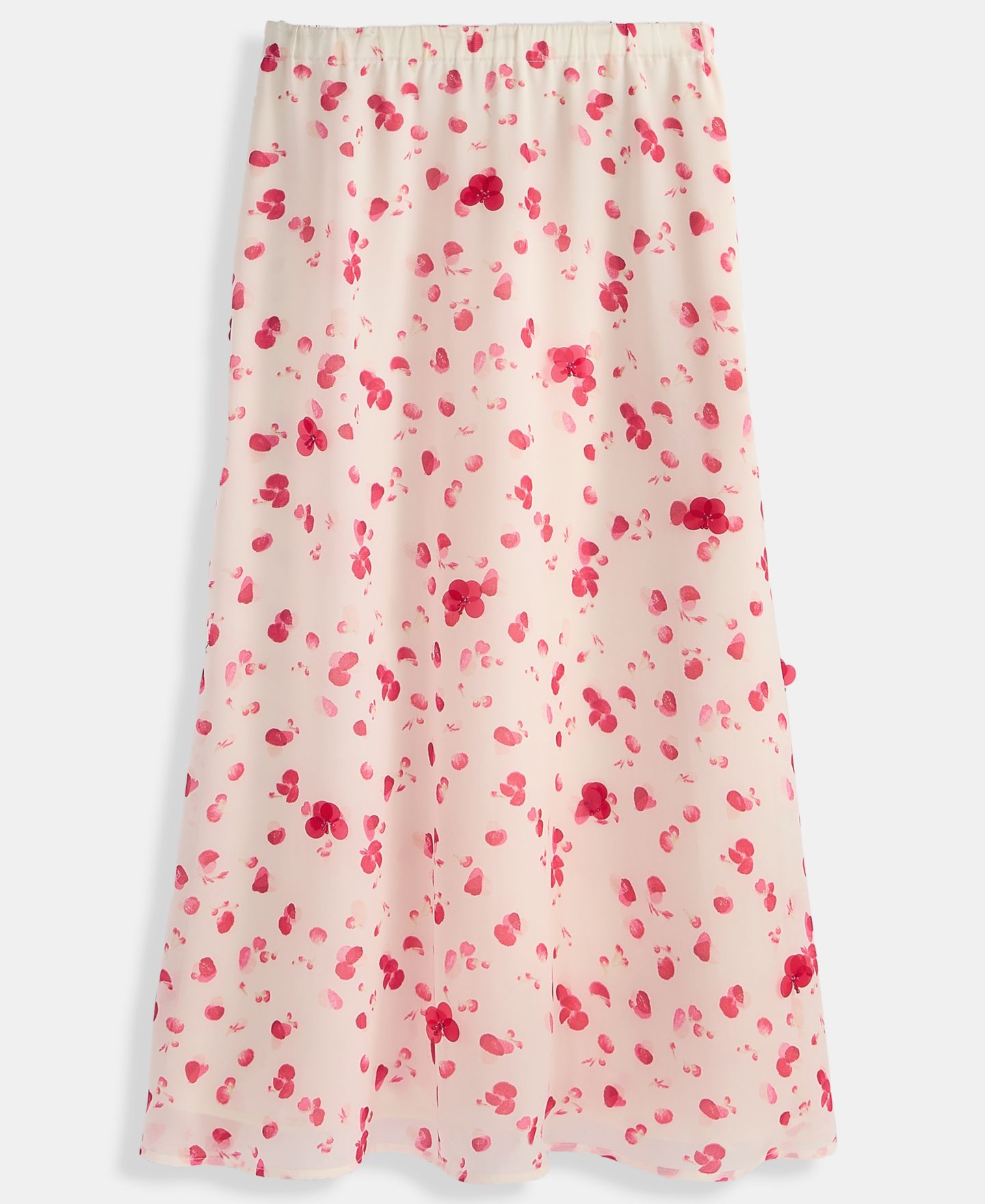 Женская юбка On 34th Embellished Pull-On Midi, цвет: Зимняя слоновая кость комбинированный — фото 5