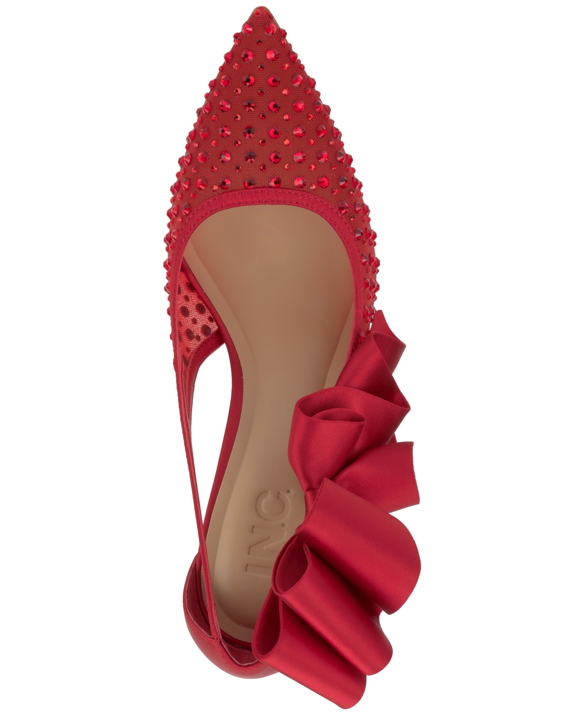 Inc International Concepts Women's Shira Evening Pumps, Macy's Exclusive In Red