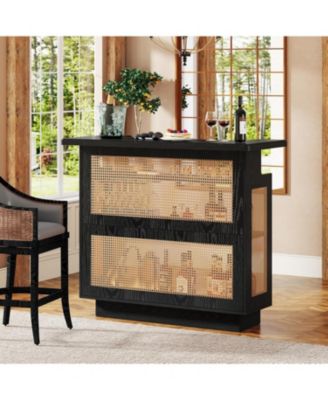 Oversized Nightstand, 36" Wide Night Stand with 3 Drawers, Extra Large Nightstand Bedside Table