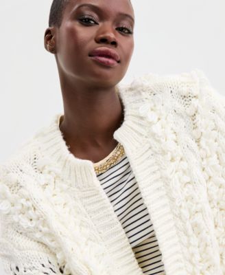 Women's Chunky Loop Cardigan Sweater, Macy's Exclusive