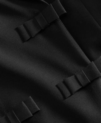 Women's Woven Tuxedo Bow Mini Dress, Macy's Exclusive