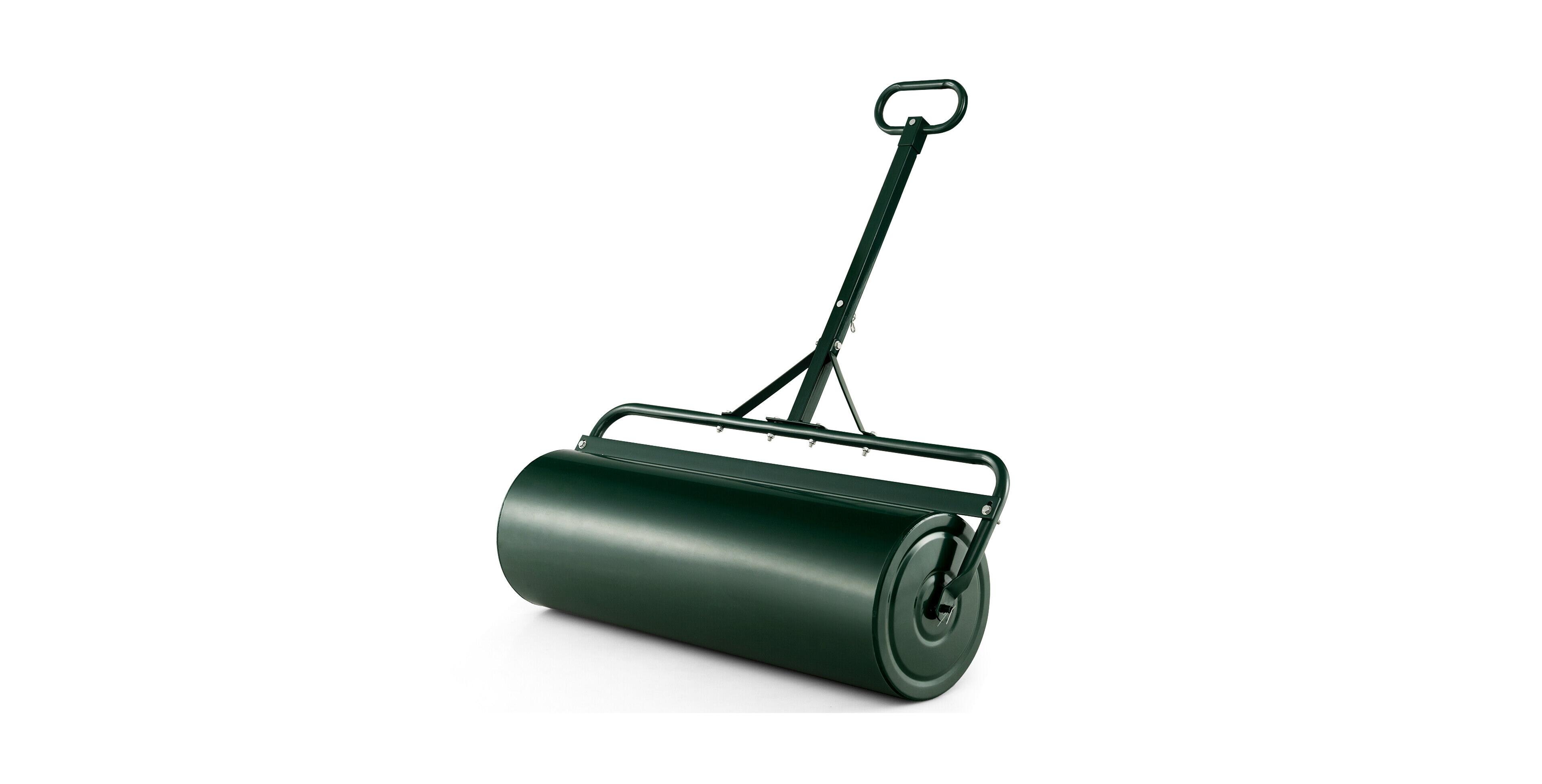 Sugift 39 Inch Wide Push/Tow Lawn Roller