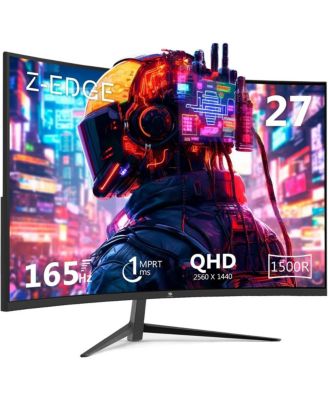 27 inch QHD 2K 2560 x 1440 165Hz 1ms Curved Gaming Monitor