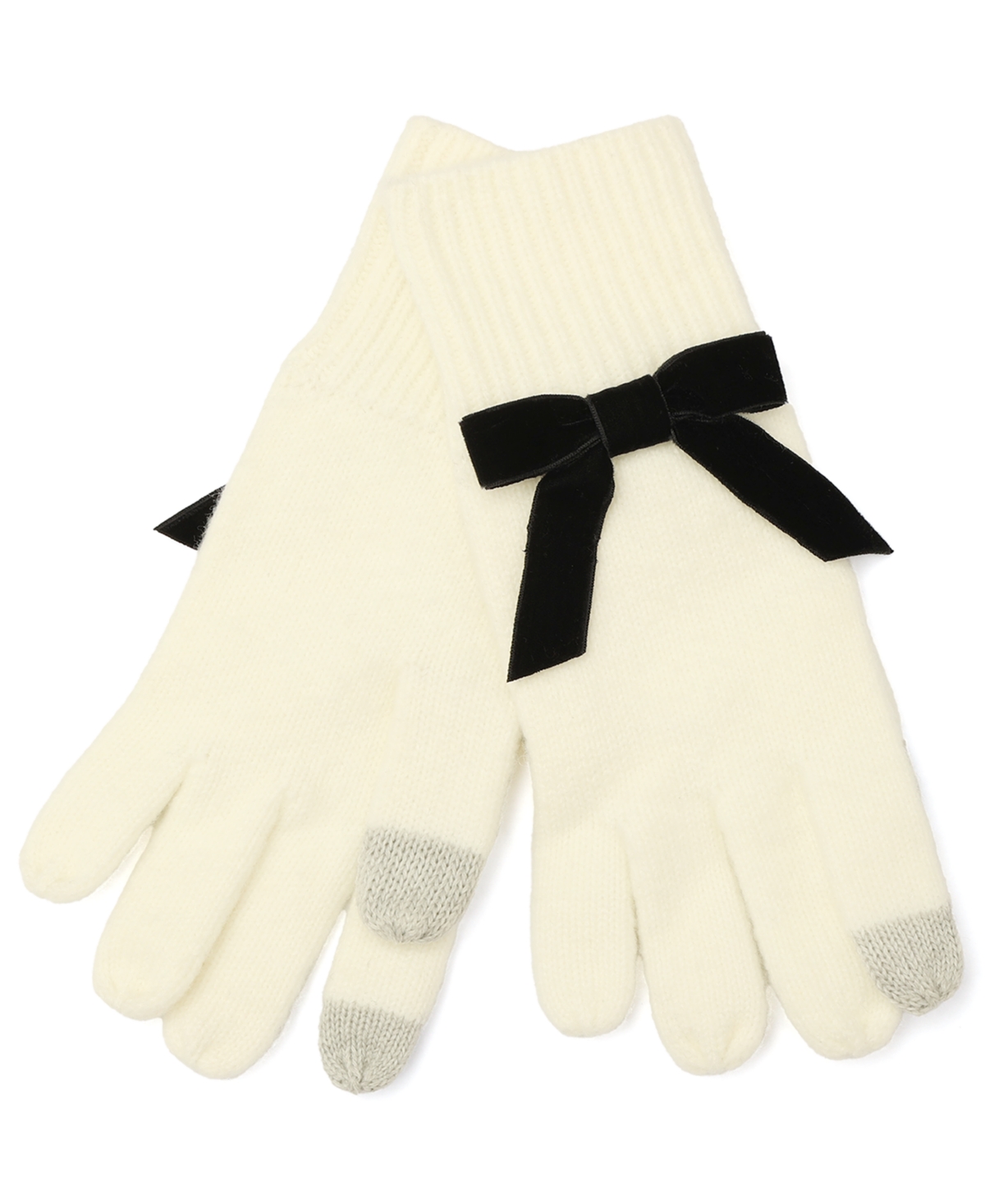 Kate Spade Hat And Gloves Set In White