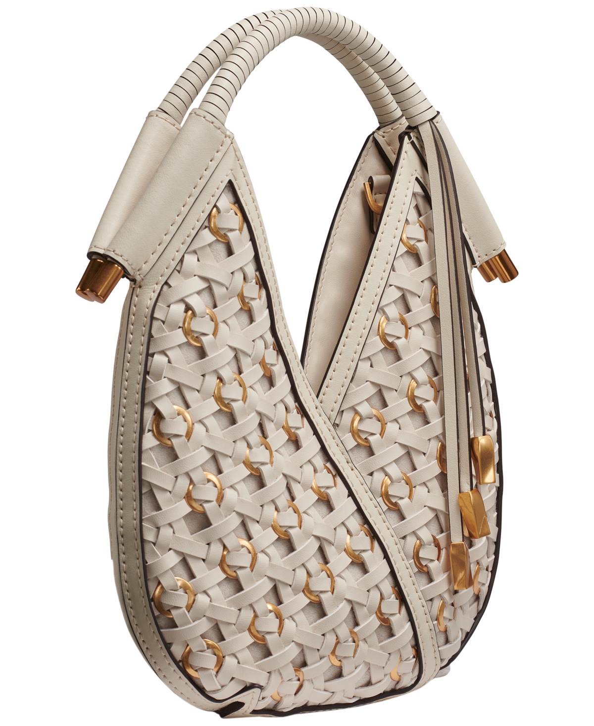 Donna Karan New York Baldwin Woven Grommet Crossbody Bag