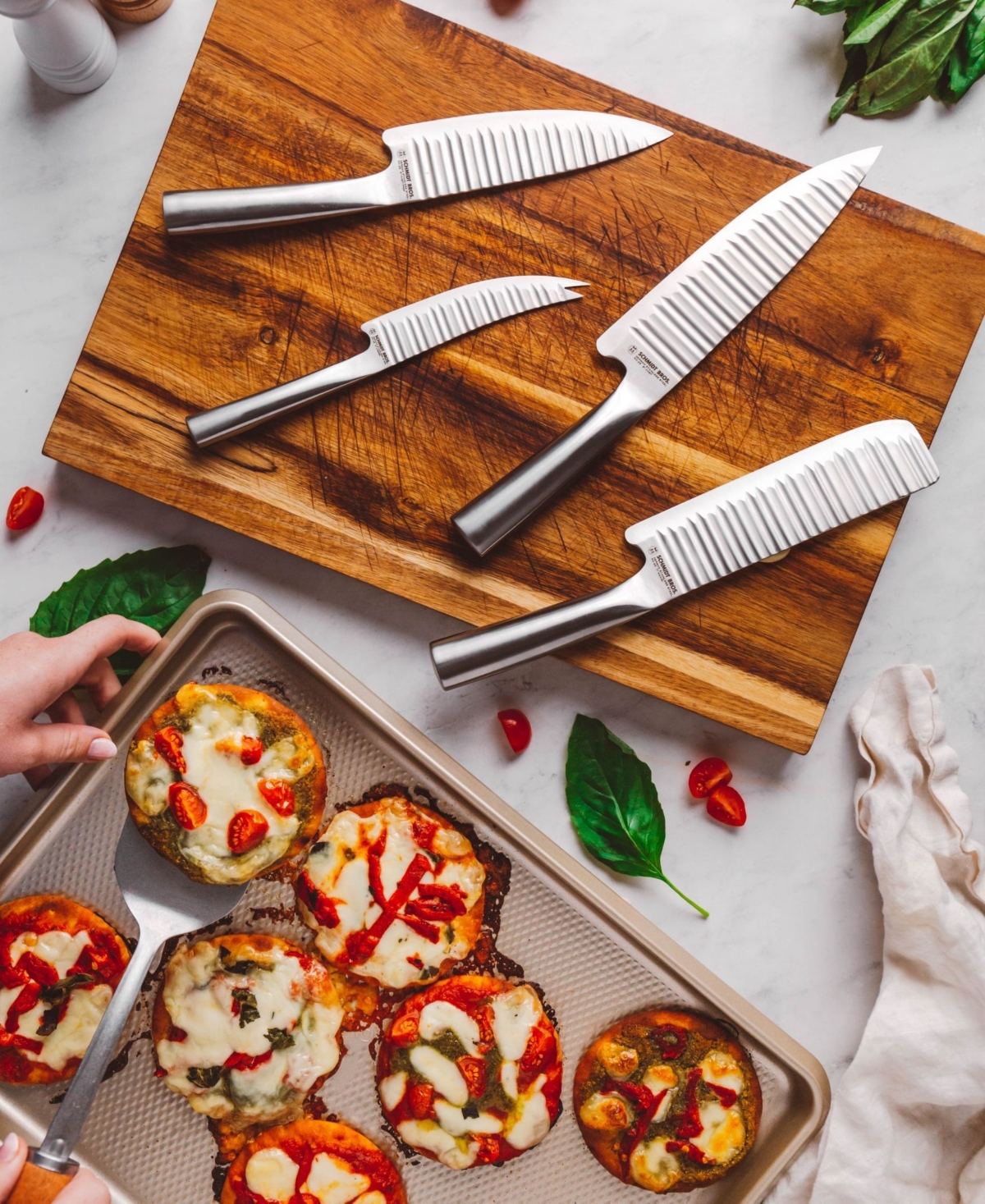 Schmidt Brothers Evolution 3-pc. Knife Set In Silver