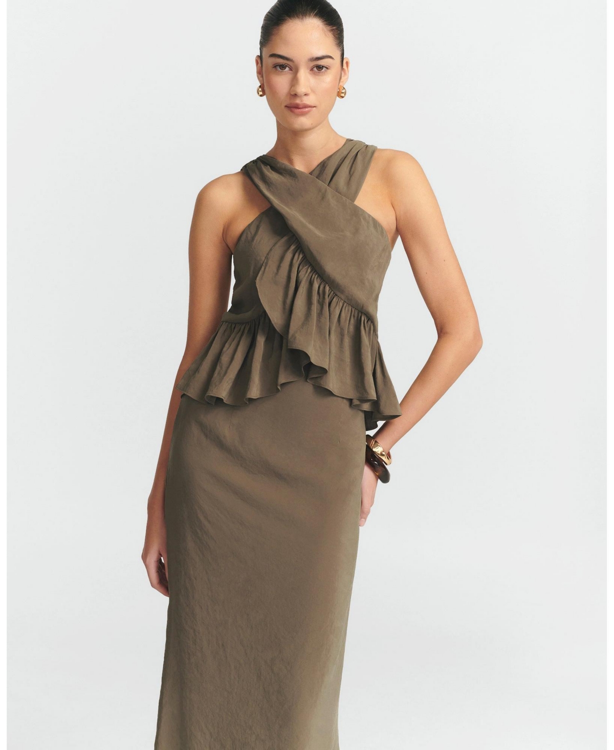 St Mrlo Women's Marlo Aloe Maxi Dress