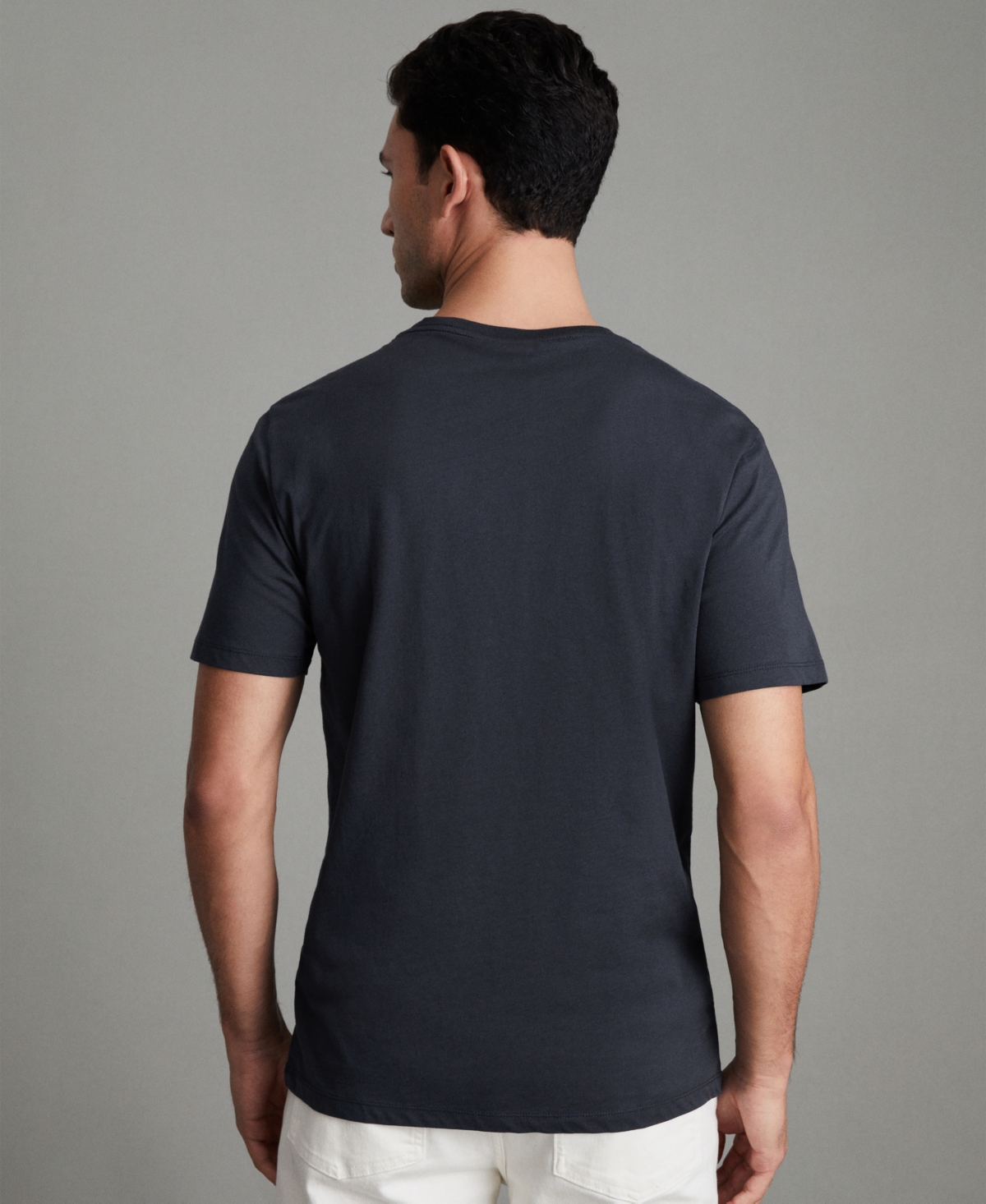 Reiss Men's Cotton Crew Neck T-Shirt