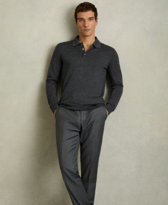 Men's Merino Wool Polo Shirt