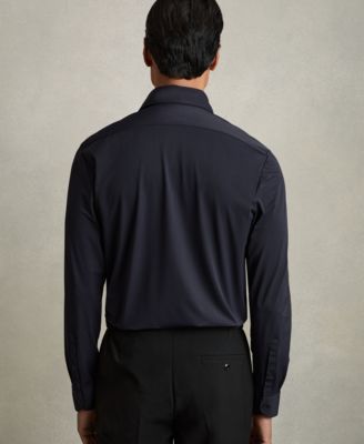 Men's Long-Sleeve Travel Dress Shirt