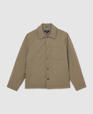 Men's Lightly-Padded Patch-Pocket Jacket