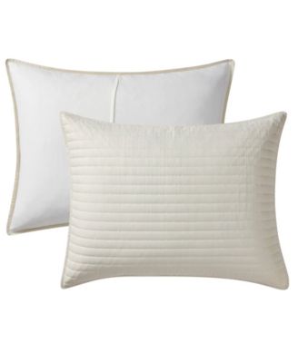 Embroidered Pick Stitch Microfiber 3-Pc. Quilt Set, King