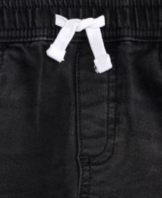 Boys 12M-5T Super Soft Stretch Knit Denim Shorts