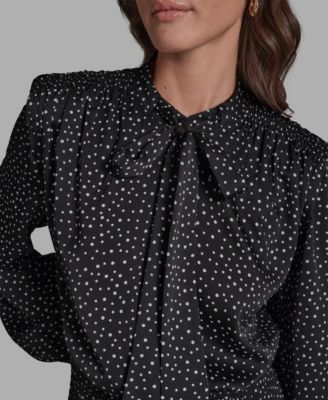 Women's Hammered Satin Smocked Dress