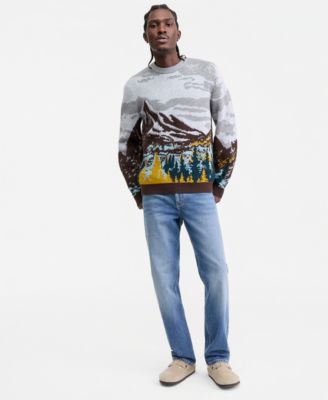 Men's Scenic Mountain Sweater, Macy's Exclusive