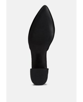 Womens Kody Suede Ankle Strap Block Heel Sandals