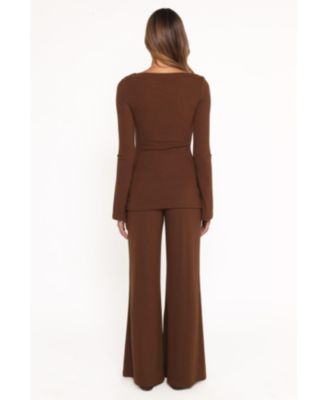 Women's Selly Knitted Pant Set