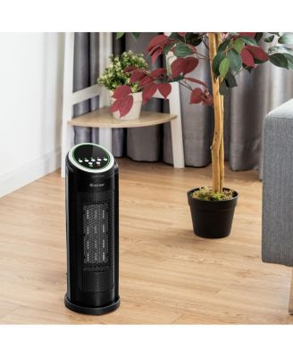 1500 W LED Portable Oscillating PTC Ceramic Space Heater.