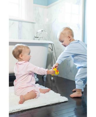 Baby Girls Stripe Knit Longall With Rocking Horse