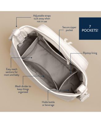 Baby BELONG STROLLER CADDY WOVEN CHOCOLATE