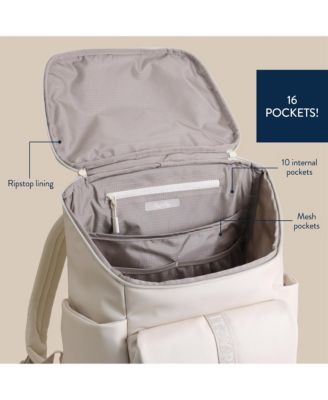 Baby BELONG TOP OPEN BACKPACK WOVEN CHOCOLATE