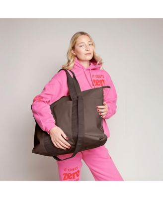 BELONG WEEKENDER TOTE WOVEN CREAM