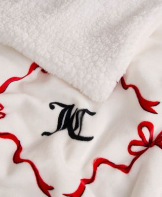 Plush Reversible Sherpa Throw, 50"x 60"