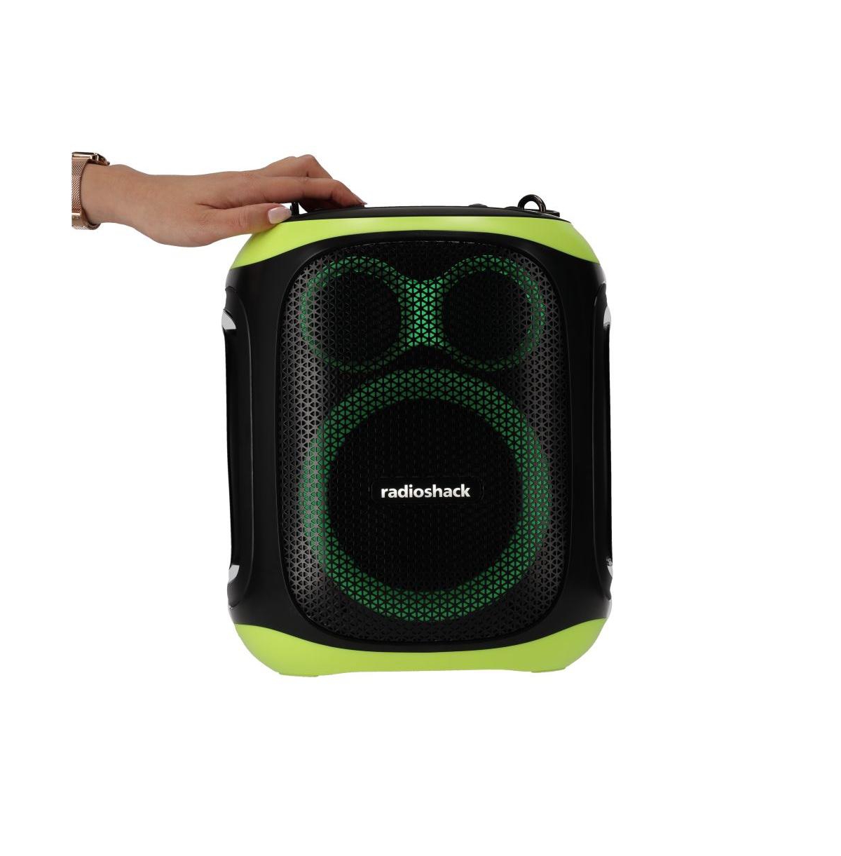 RadioShack Portable Bluetooth Karaoke Speaker, 120W, 2 Microphones Included 4001788