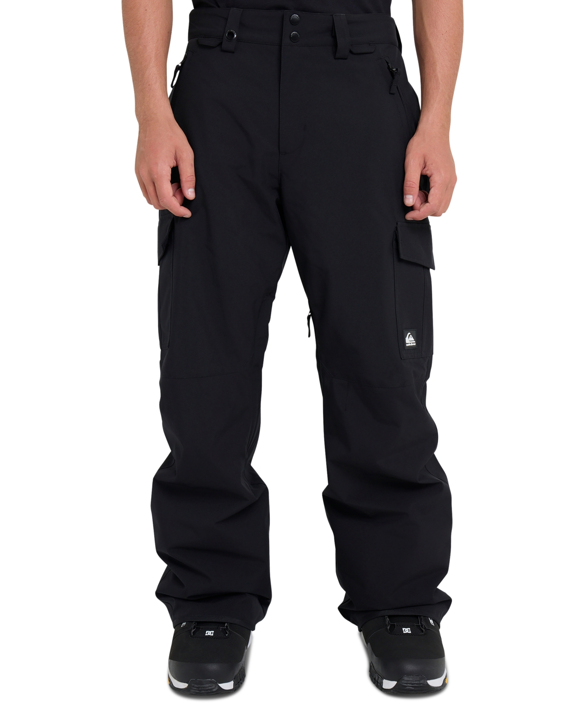 Quiksilver Men's Regular-fit Snow Pants In Black
