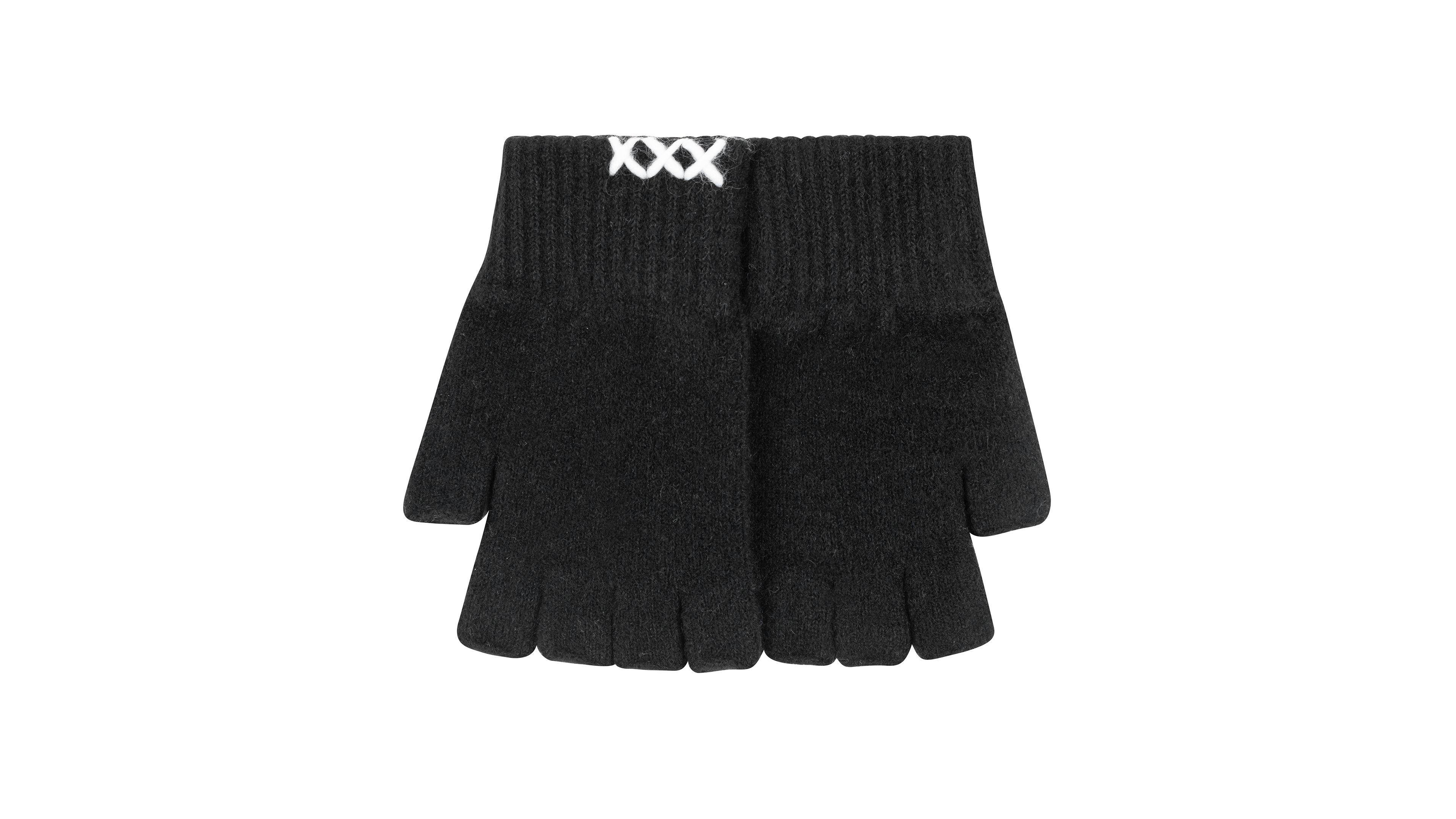 Scotch & Soda Men's Fingerless Heavy Whip Stitch Gloves