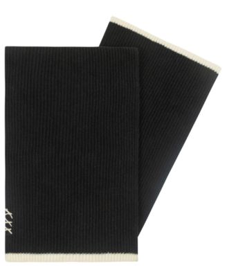 Men's Ribbed Thick Yarn Stitch Scarf