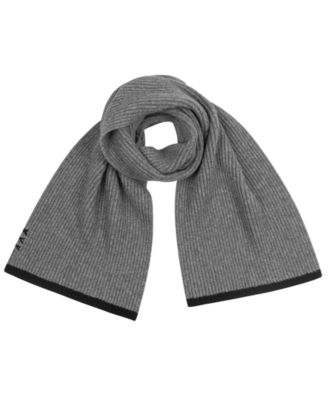 Men's Ribbed Thick Yarn Stitch Scarf