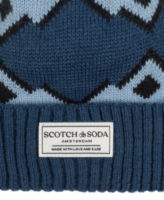 Men's Fair Isle Cuff Beanie