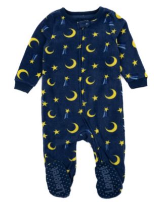 Toddler Footed Fleece Holiday Pajamas