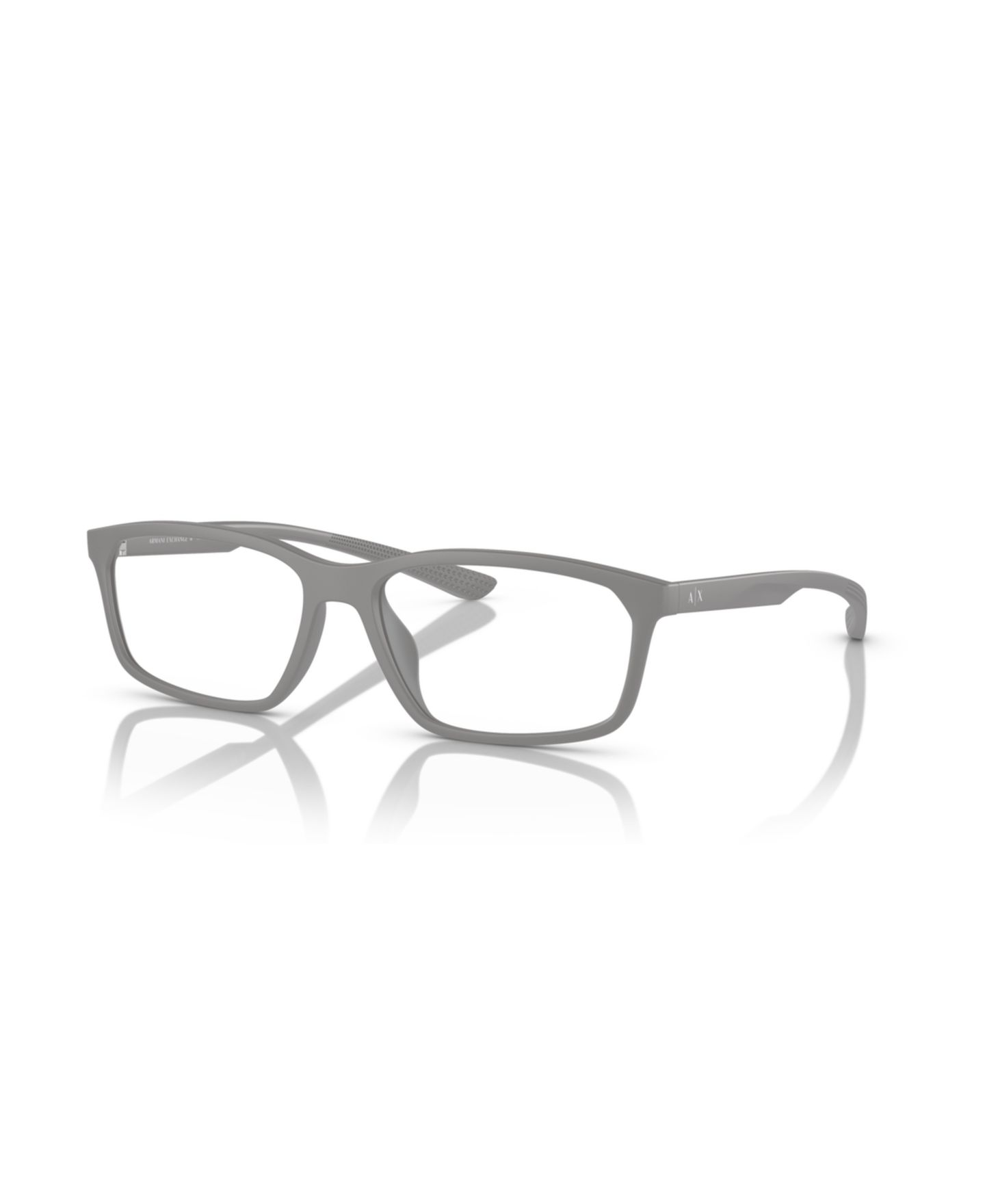 Мужские очки A|X Armani Exchange Armani Exchange Man Pillow Plastic AX3108U Eyeglasses, цвет: Блестящий прозрачный — фото 2