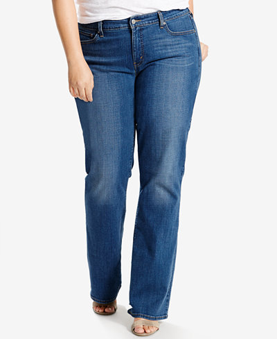 Levi's® Plus Size 415 Relaxed-Fit Bootcut Jeans