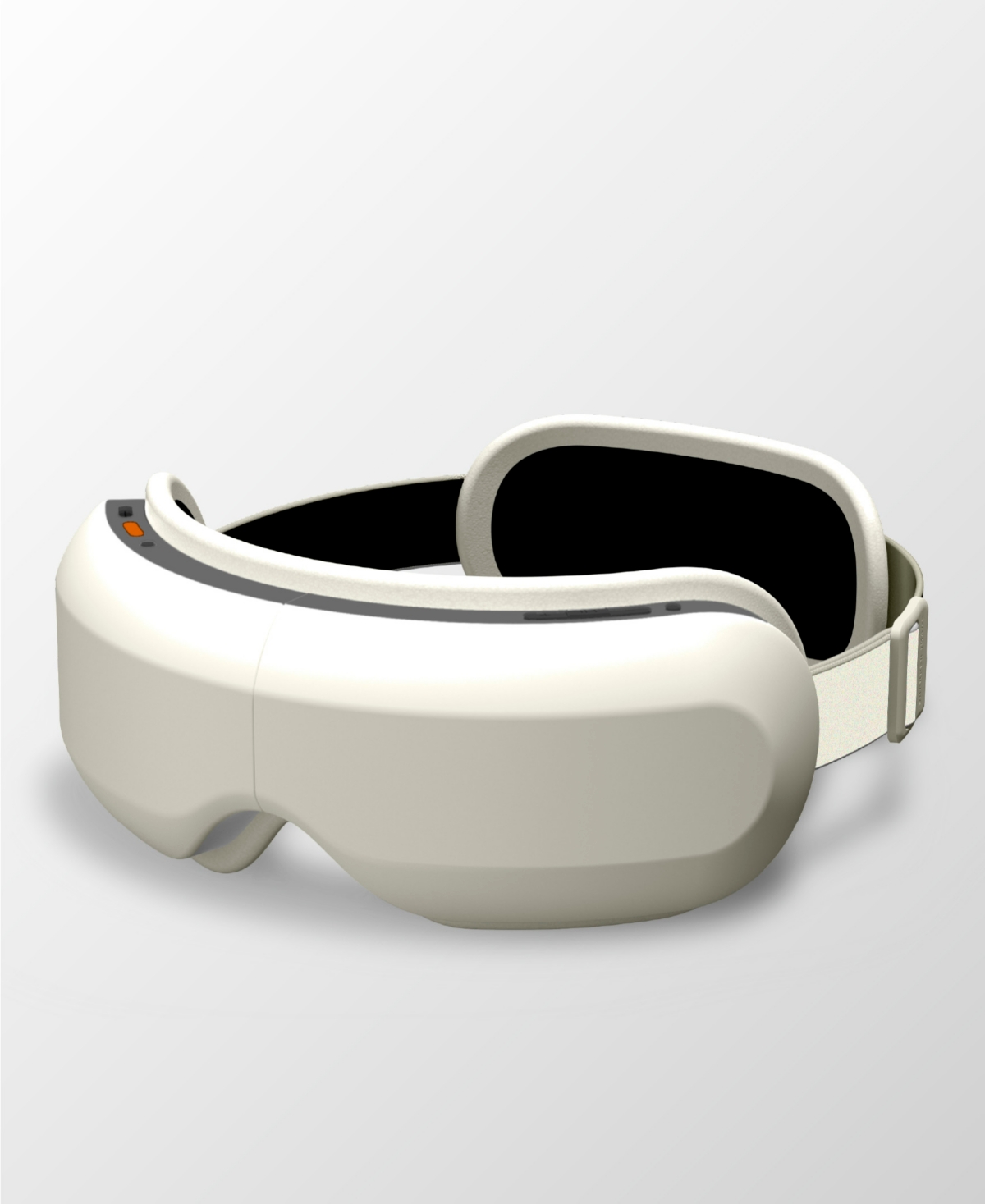 Sharper Image Eye Massager Cordless Heated Eye Mask In White