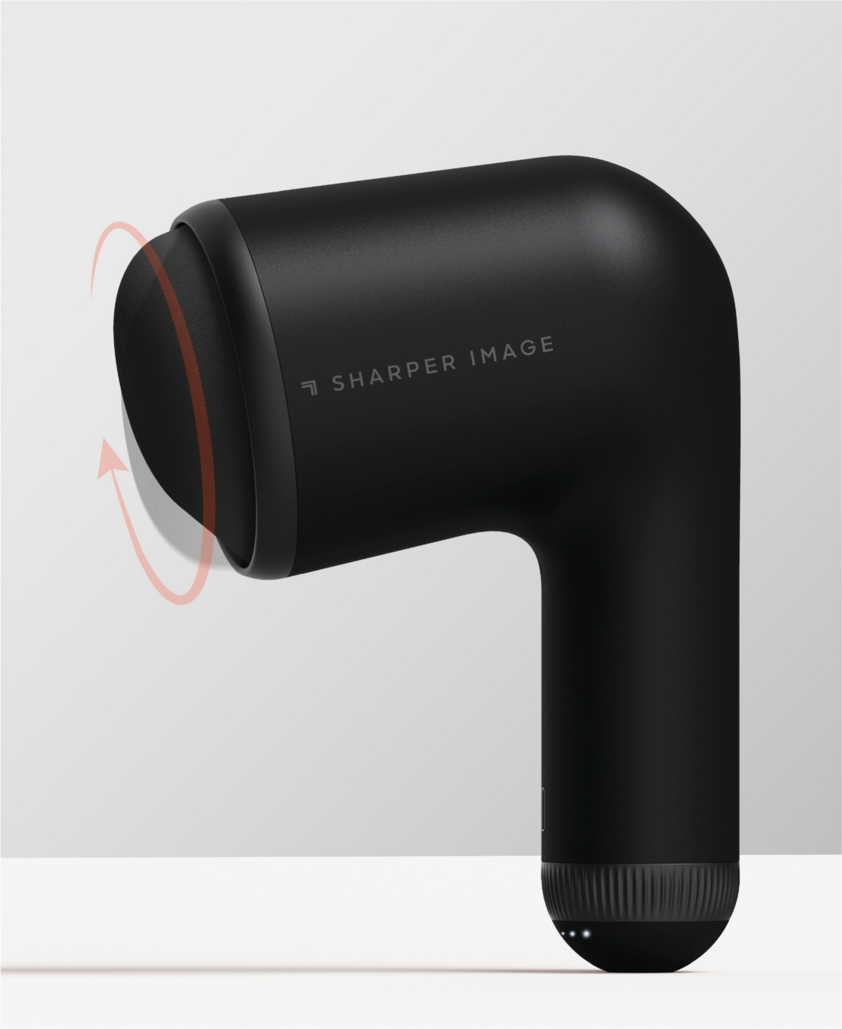 Sharper Image Shiatsu Handheld Massager In Black