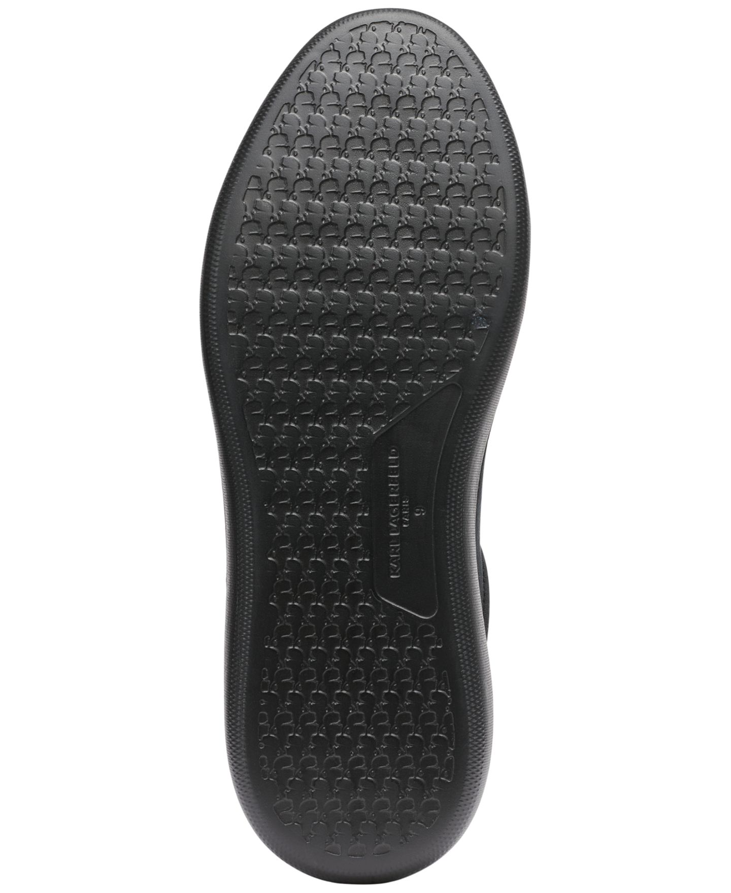 Мужские кроссовки KARL LAGERFELD PARIS Round Toe, цвет: Чёрный — фото 5