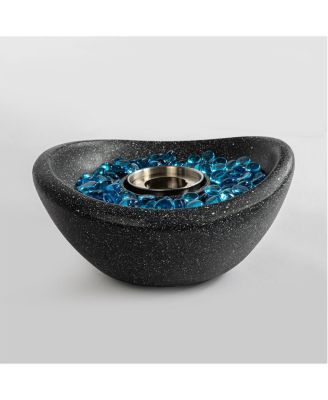 Tabletop Fire Pit, Outdoor Fire Pit, Portable Concrete Fire Pit, Outdoor Table Top Fire Pit, Mini Fire Pit Smokeless Fire Bowl