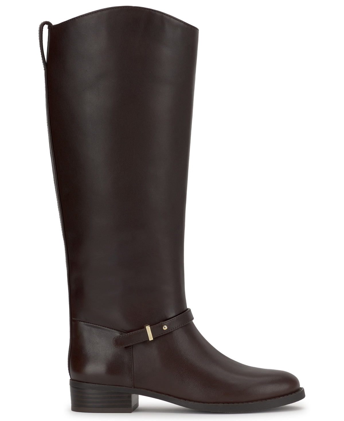 On 34th Women's Firesse Knee High Riding Boots, Created For Macy's In Black