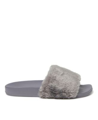 Women's Faux Shearling Slide Sandal