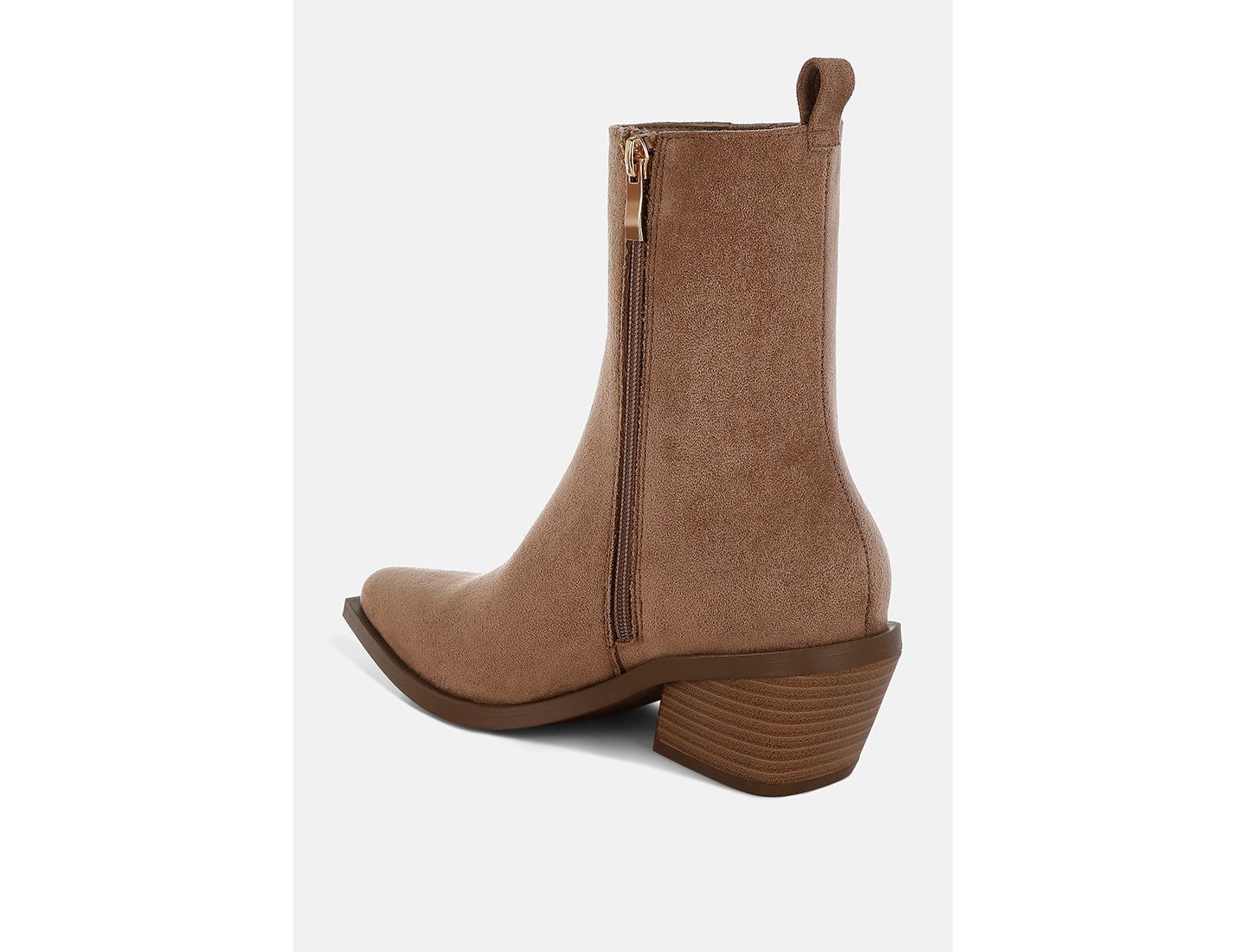 Женские ботинки London Rag Lording High Ankle Microfiber Chelsea, цвет: Светлый бежевый — фото 5