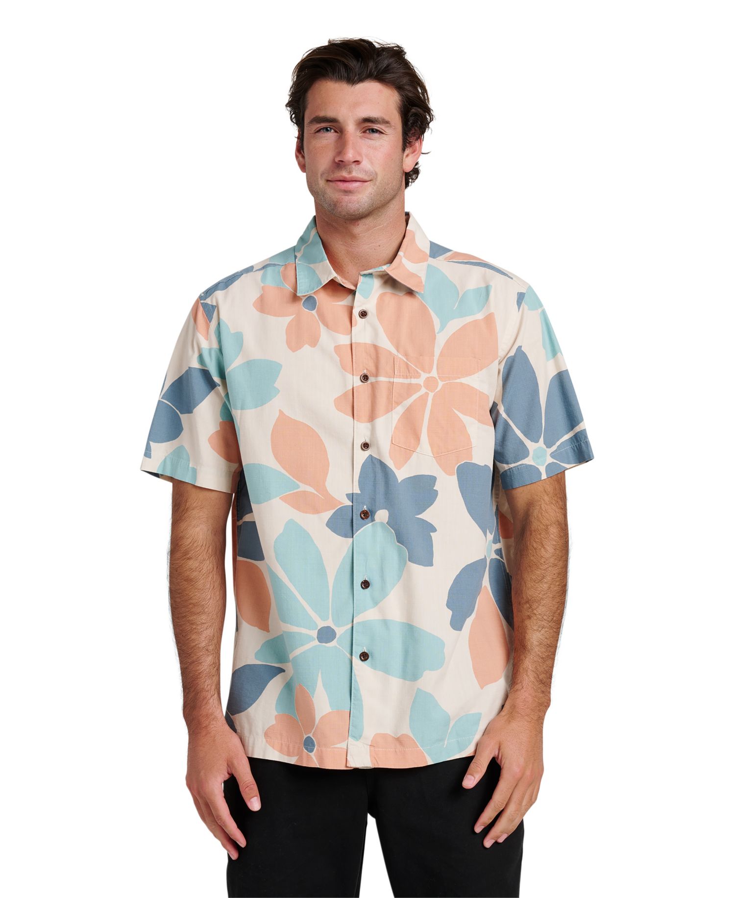 Quiksilver Men's Flower Power Classic-Fit Shirt