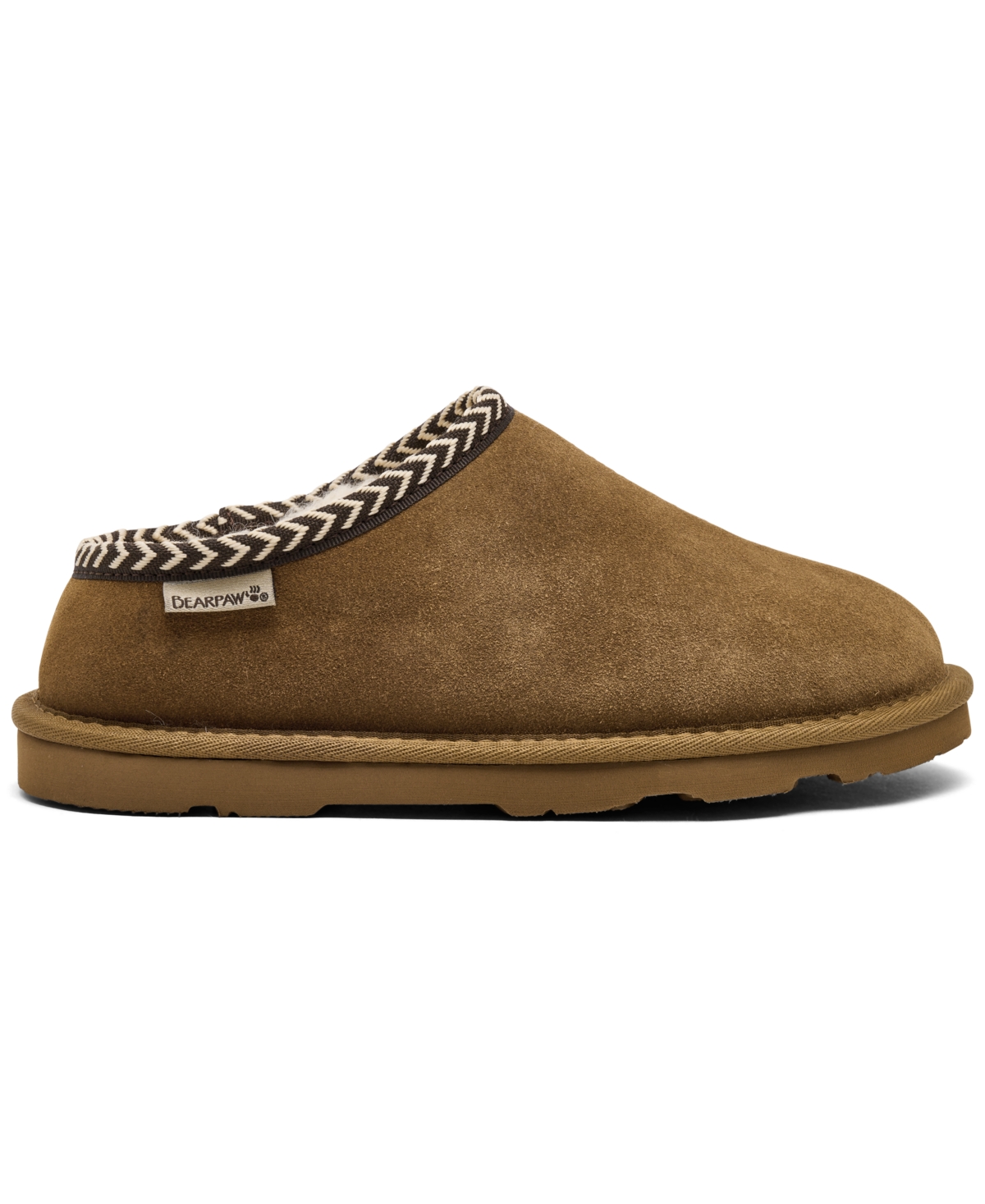 Bearpaw Big Girls Tabitha Slippers From Finish Line In Brown